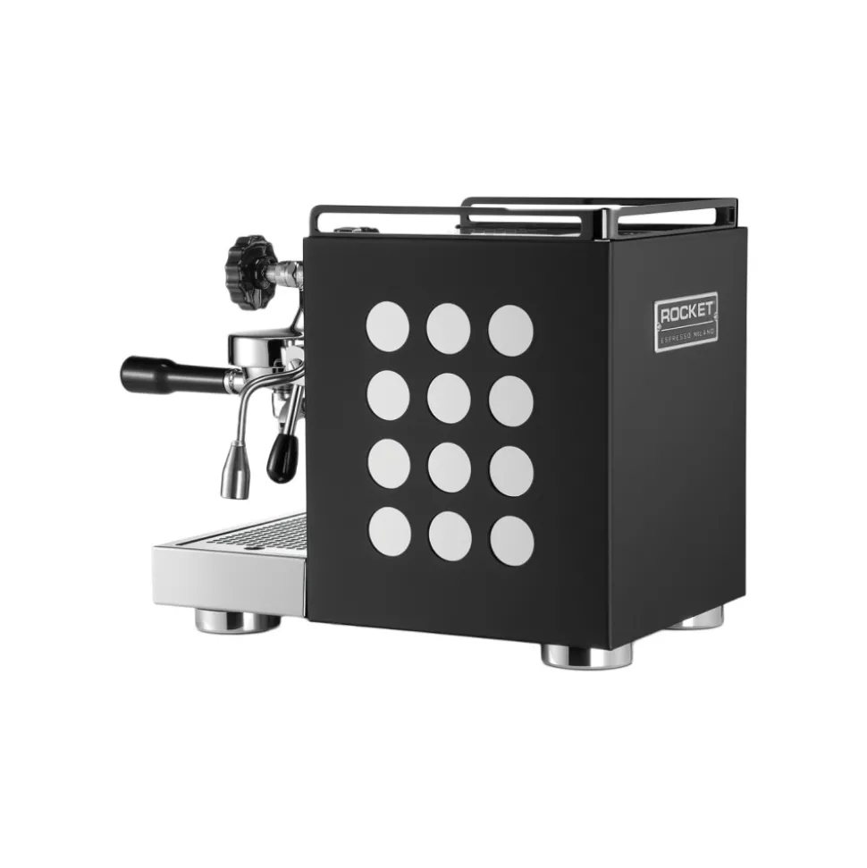 Rocket Appartamento Black/White espressokone – musta/valkoinen