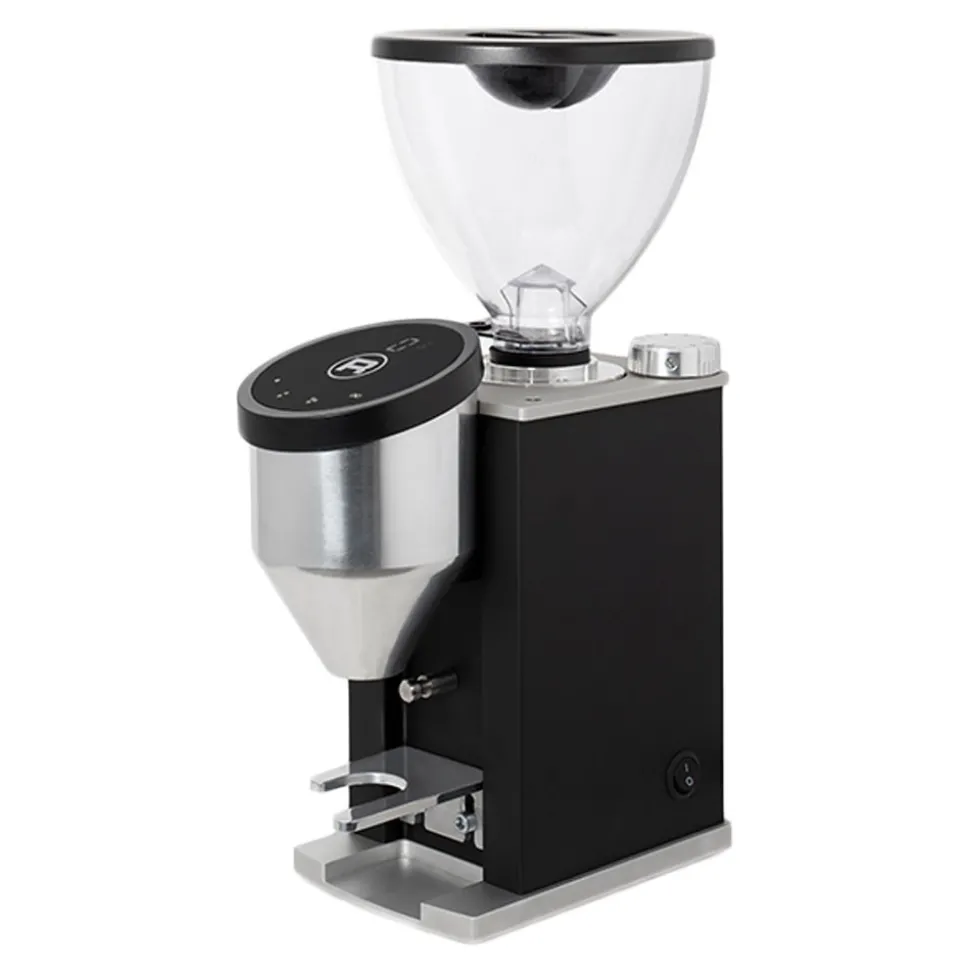 Rocket Faustino Matt Black (2022) espresso-kahvimylly – mattamusta