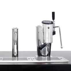 Rocket Sotto Banco espressokone kahvilaan – 2 ryhmää, musta/hopea