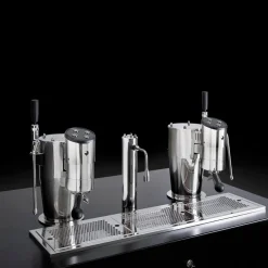 Rocket Sotto Banco espressokone kahvilaan – 2 ryhmää, musta/hopea