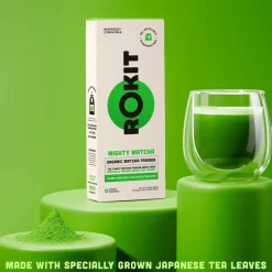Rokit Mighty Matcha Nespresso®-koneisiin sopivat luomulaatuiset matcha-tee -kapselit, 10 kpl.