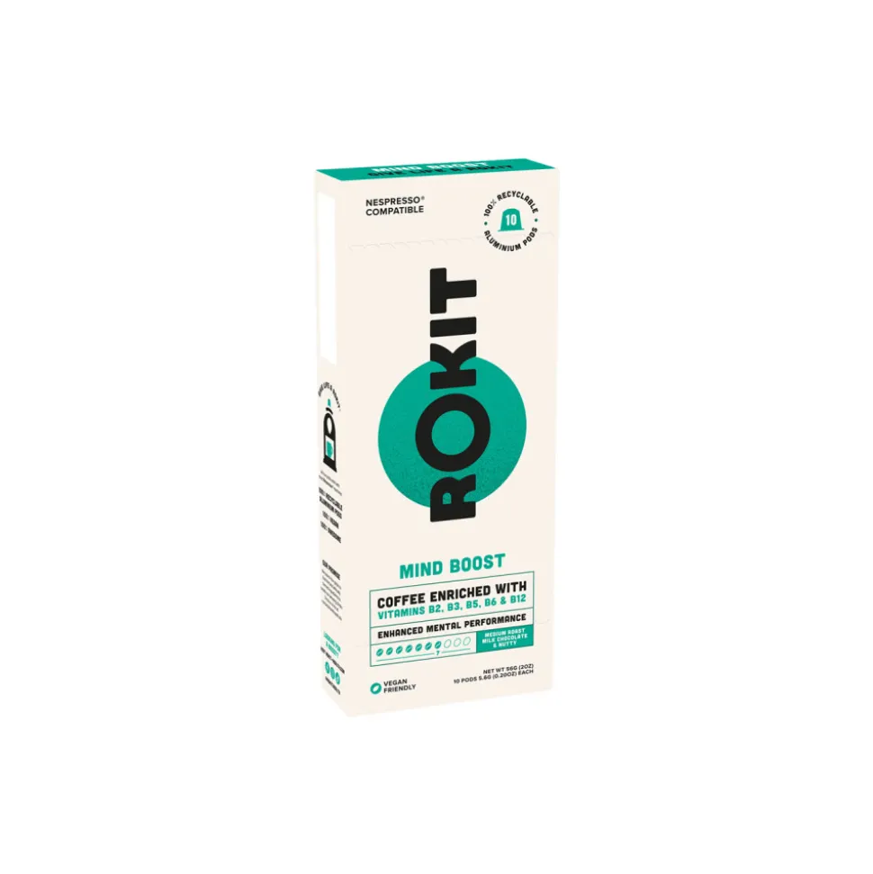 Rokit Mind Boost Nespresso®-koneisiin sopivat kahvikapselit, 10 kpl.