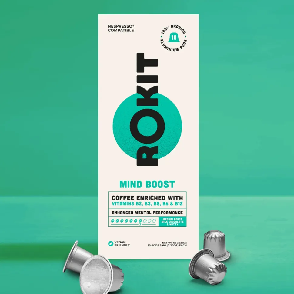 Rokit Mind Boost Nespresso®-koneisiin sopivat kahvikapselit, 10 kpl.