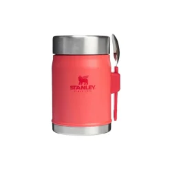 Ruokatermos ja lusikkahaarukka Stanley Classic Legendary Hot Coral, 0,4 l