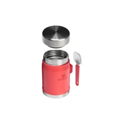 Ruokatermos ja lusikkahaarukka Stanley Classic Legendary Hot Coral, 0,4 l