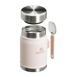 Ruokatermos ja lusikkahaarukka Stanley Classic Legendary Rose Quartz, 0,4 l