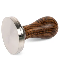 Ruostumattomasta teräksestä valmistettu tampperi puukahvalla CHiATO, 58 mm