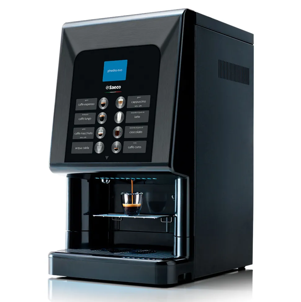 Saeco Phedra Evo Espresso ammattimainen kahviautomaatti – musta