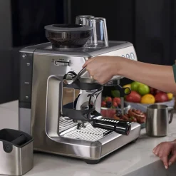 Sage the Barista Express™ Impress SES876BSS espressokeitin – ruostumaton teräs