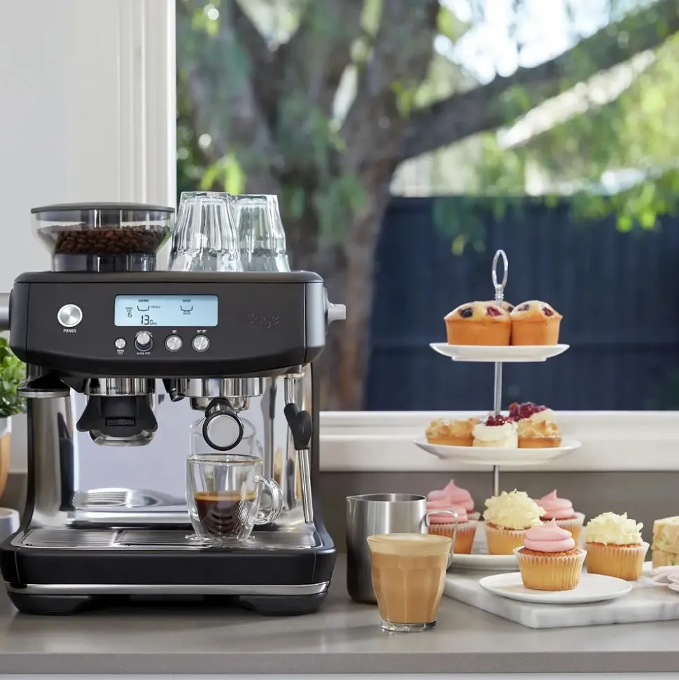Sage the Barista Pro™ SES878BTR espressokeitin – musta tryffeli