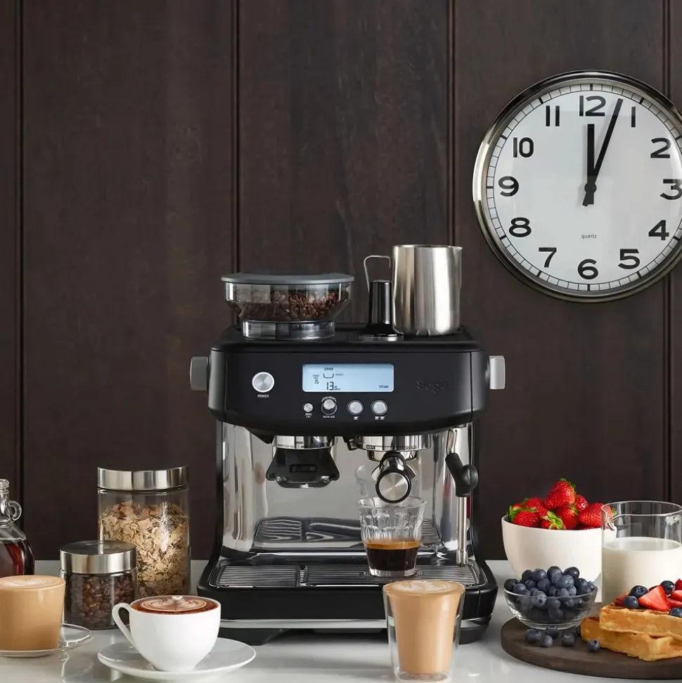 Sage the Barista Pro™ SES878BTR espressokeitin – musta tryffeli
