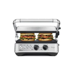 Sage the BBQ & Press™ Grill SGR700BSS pöytägrilli – hopea