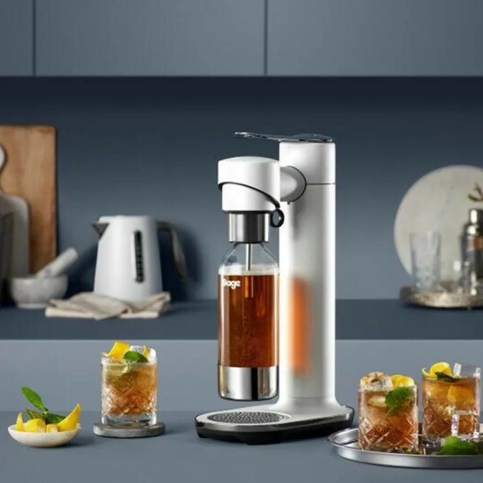 Sage the InFizz™ Fusion hiilihapotuslaite – valkoinen