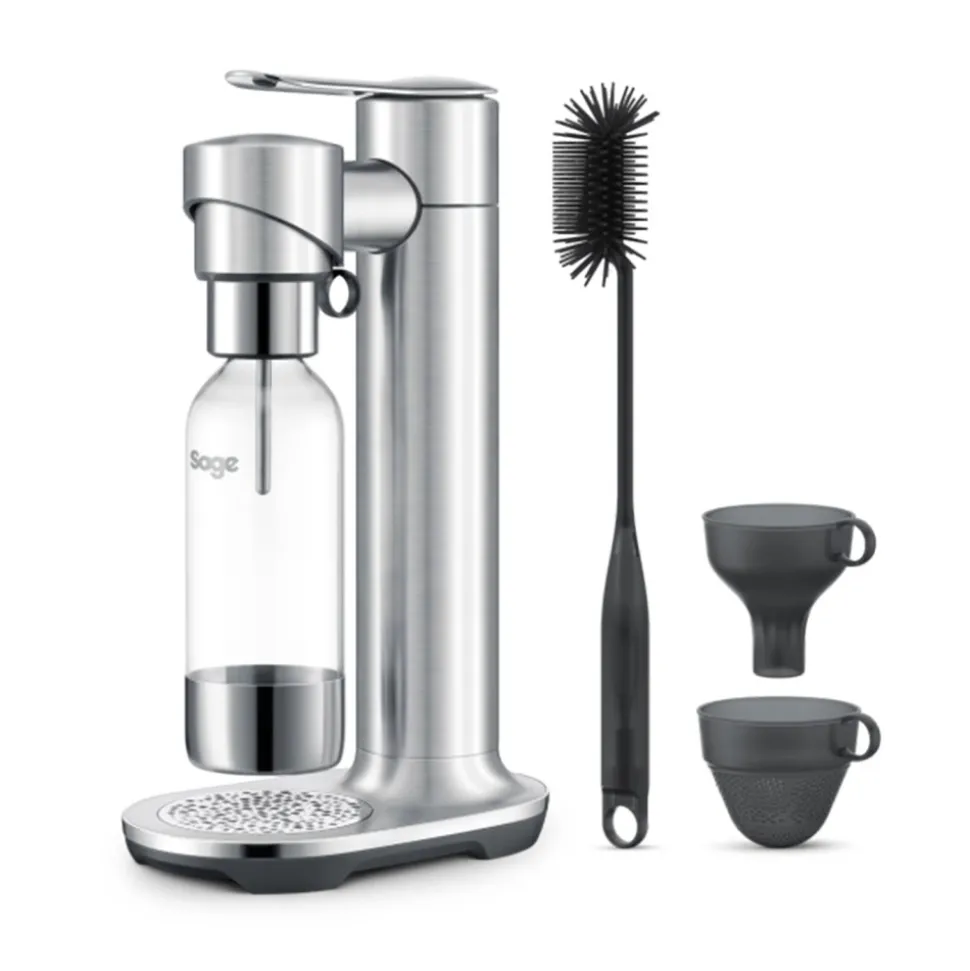 Sage the InFizz™ Fusion hiilihapotuslaite – harjattu ruostumaton teräs