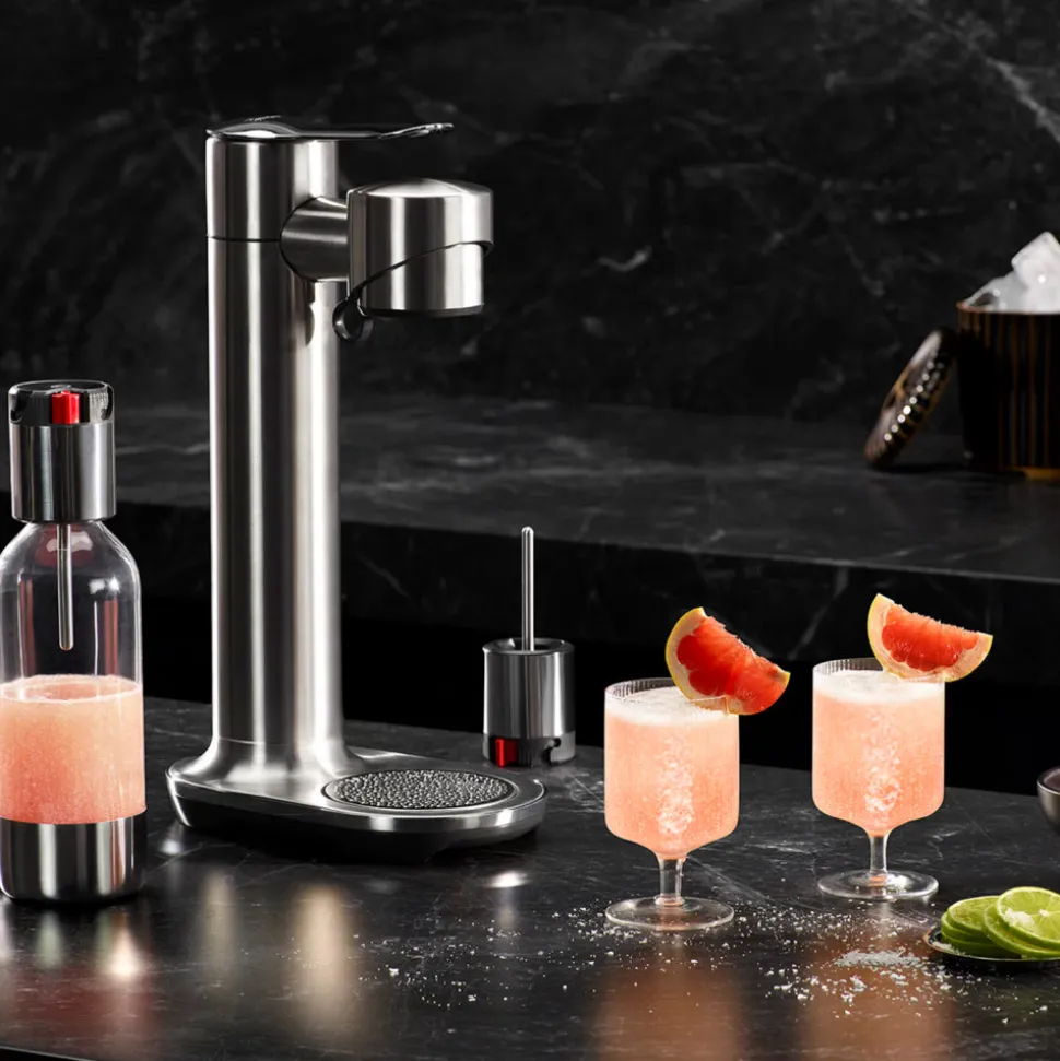 Sage the InFizz™ Fusion hiilihapotuslaite – harjattu ruostumaton teräs