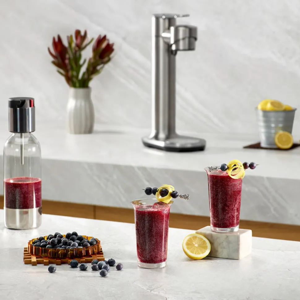 Sage the InFizz™ Fusion hiilihapotuslaite – harjattu ruostumaton teräs