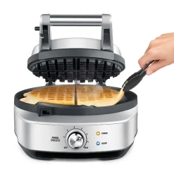 Sage the No-mess Waffle™ SWM520BSS vohvelirauta – ruostumaton teräs