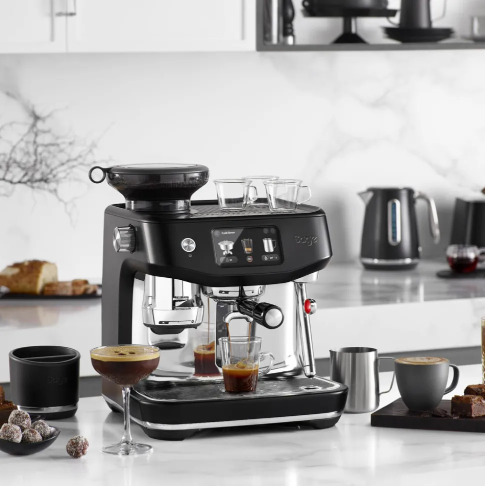 Sage the Oracle™ Jet SES985BTR espressokeitin – musta tryffeli