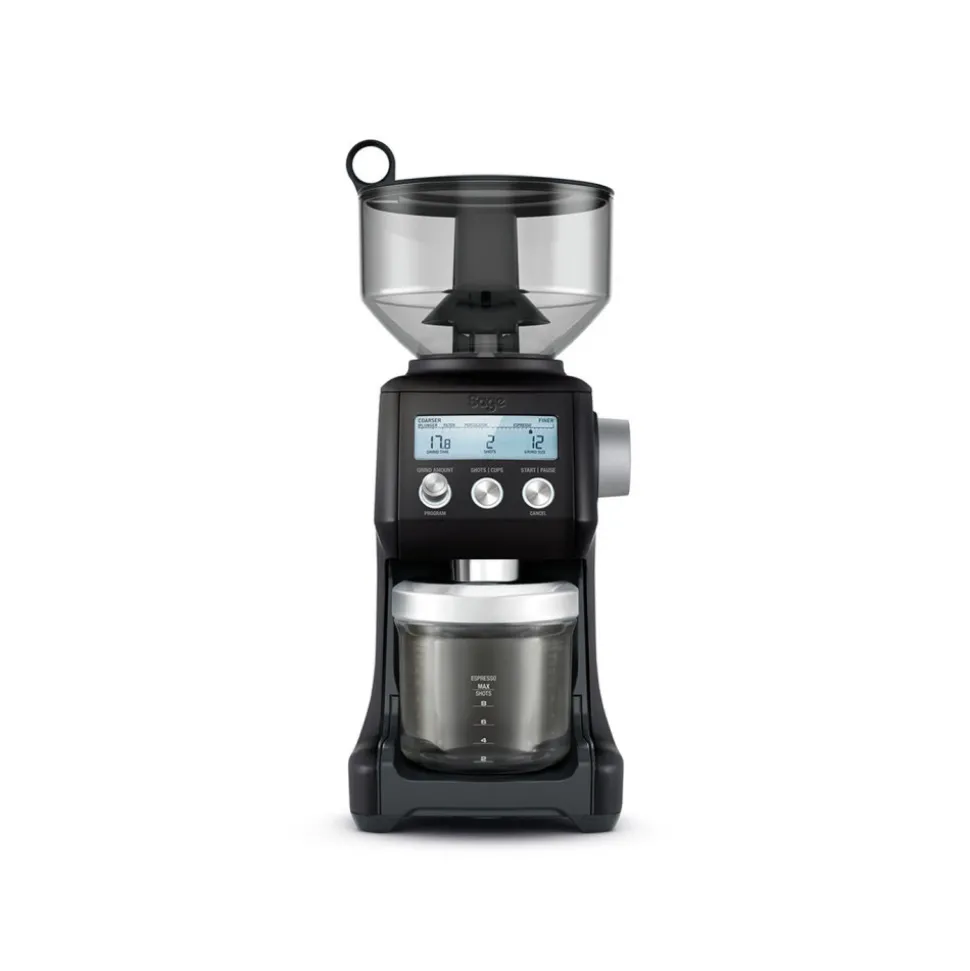 Sage the Smart Grinder Pro SCG820BTR espresso-kahvimylly – musta tryffeli