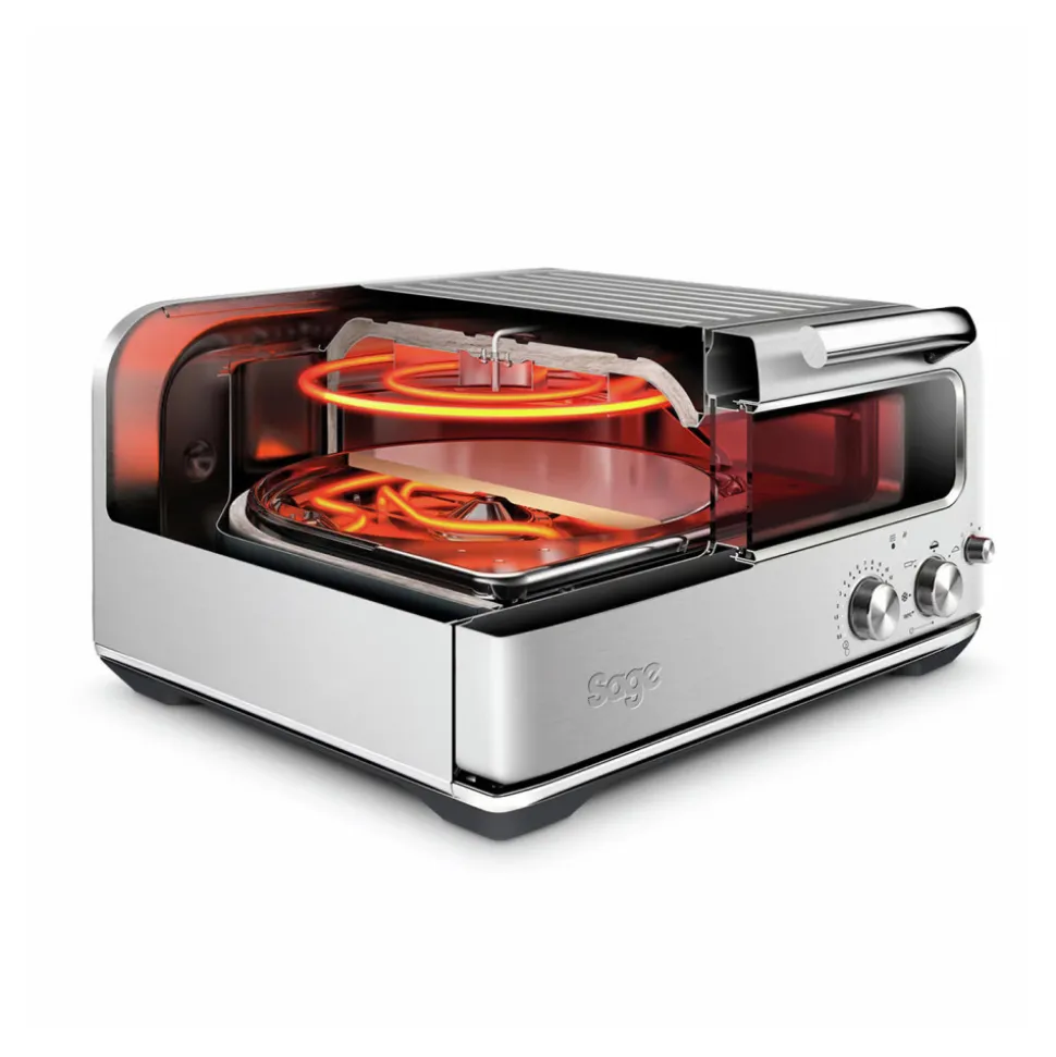 Sage the Smart Oven™ Pizzaiolo SPZ820 sähköinen pizzauuni – hopea