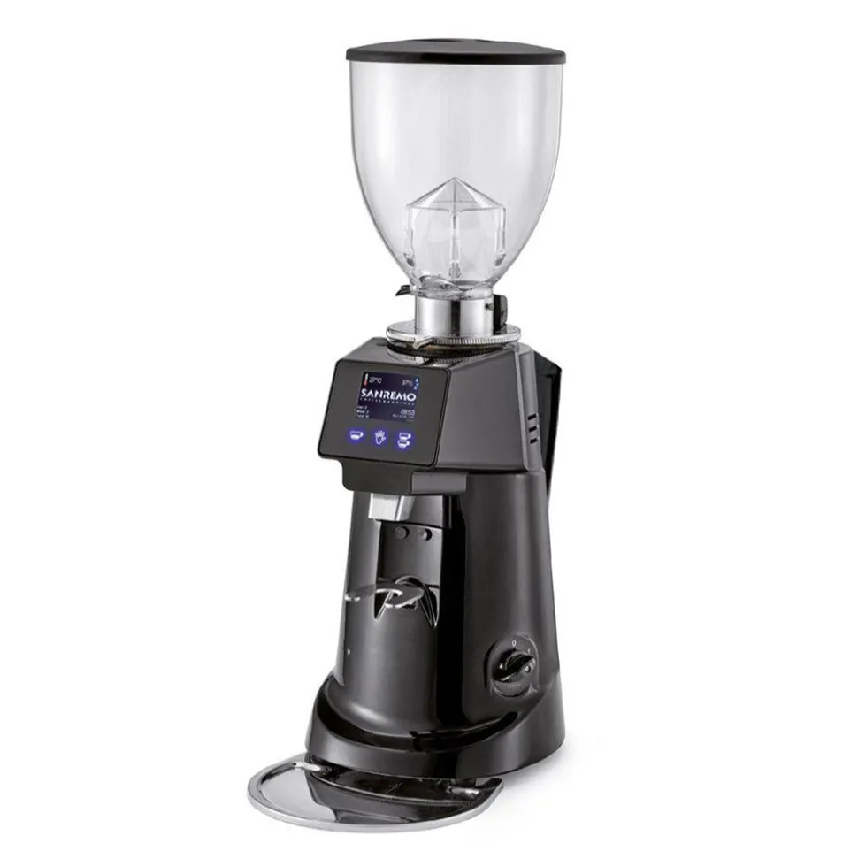 Sanremo SR 71C OD espresso-kahvimylly – ammattikäyttöön, musta