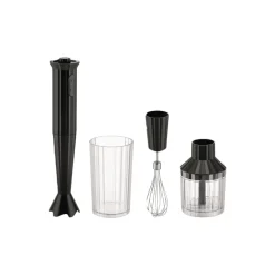 Sauvasekoitinsetti Alessi Plisse Black
