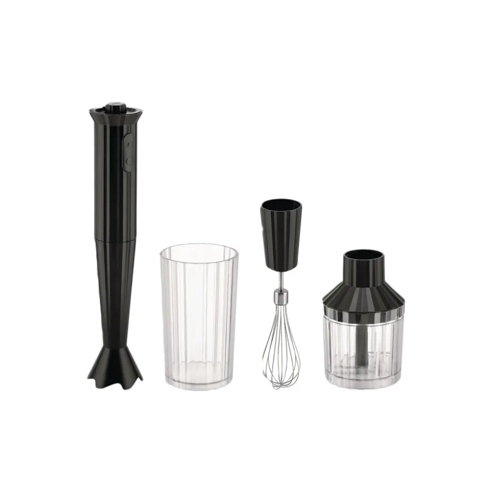 Sauvasekoitinsetti Alessi Plisse Black