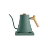 Sähköinen vedenkeitin Fellow Stagg EKG Electric Green w/Maple, 0,9 l