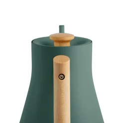 Sähköinen vedenkeitin Fellow Stagg EKG Electric Green w/Maple, 0,9 l