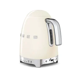 Sähköinen vedenkeitin säädettävällä lämpötilalla Smeg 50’s Style Cream KLF04CREU