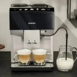 Siemens EQ500 TP515R01 Classic kahviautomaatti – musta/hopea