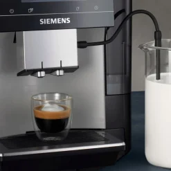 Siemens EQ700 TP715R07 Classic kahviautomaatti – musta/hopea