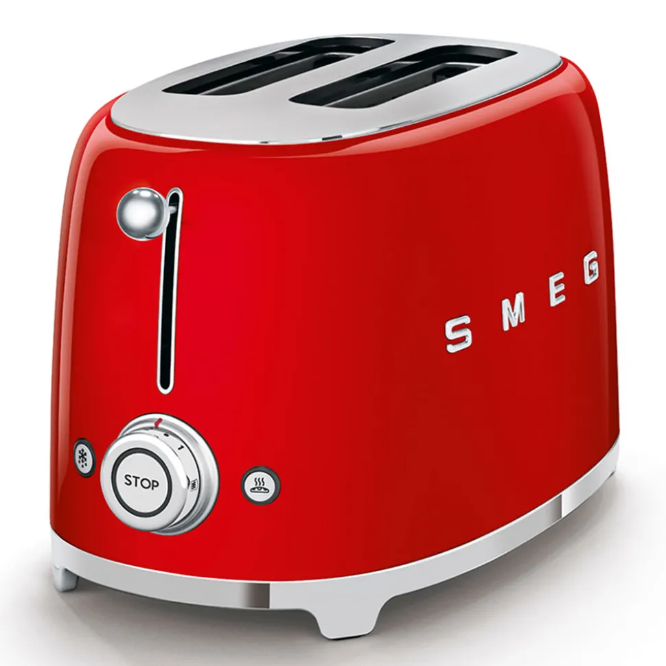 Smeg TSF01RDEU 50’s Retro Style leivänpaahdin – 950 W, punainen