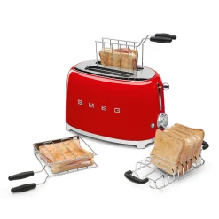 Smeg TSF01RDEU 50’s Retro Style leivänpaahdin – 950 W, punainen