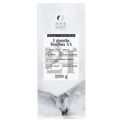 Specialty-kahvipavut Black Crow White Pigeon Uganda Bugisu AA, 200 g