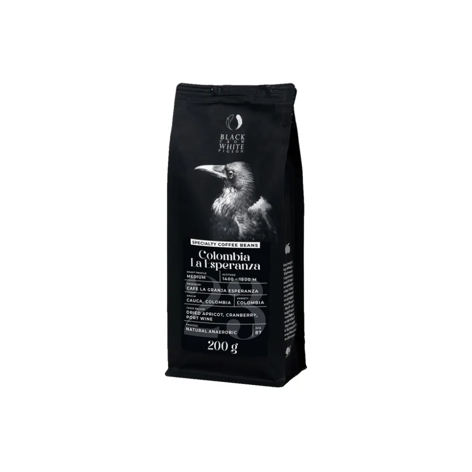 Specialty-kahvipavut Black Crow White Pigeon Colombia La Esperanza (Filter), 200 g