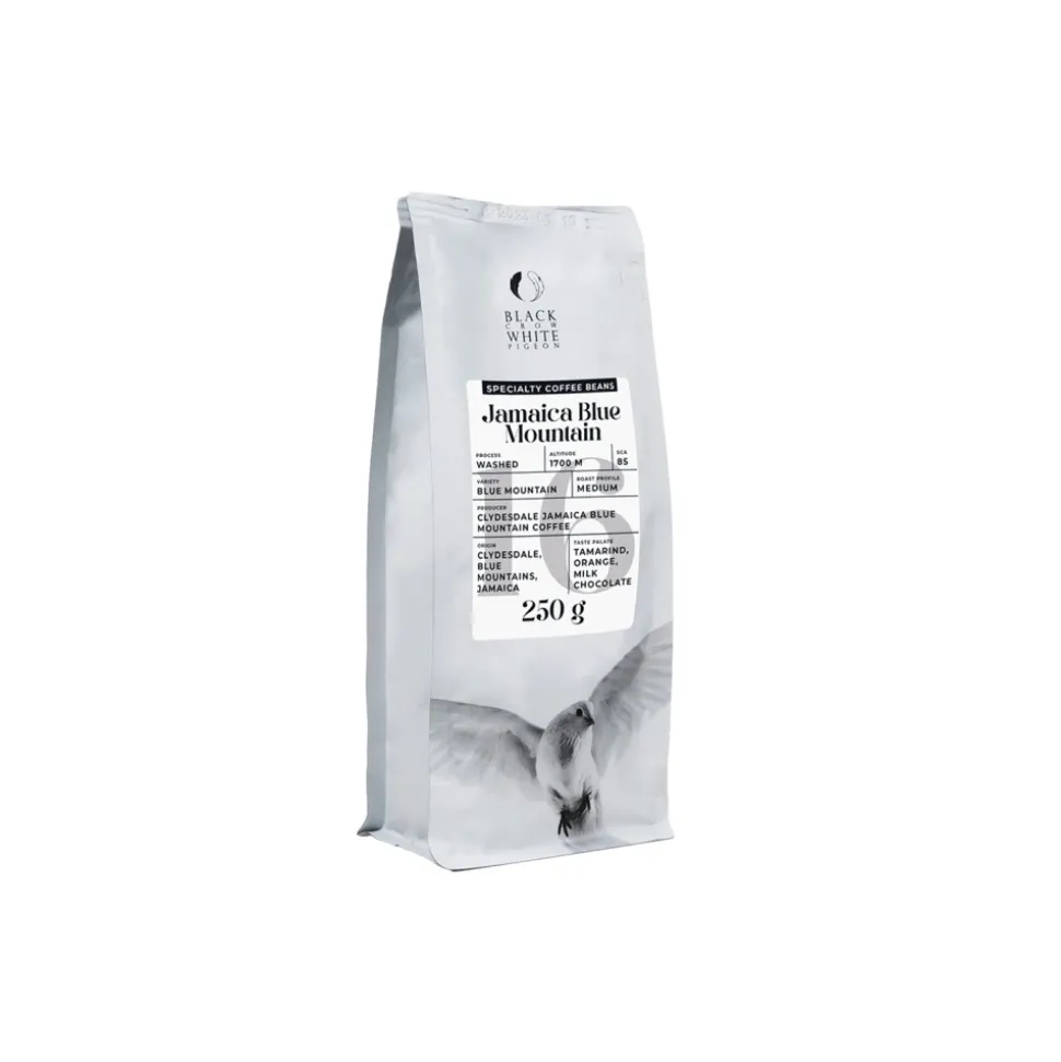 Specialty-kahvipavut Black Crow White Pigeon Jamaica Blue Mountain, 250 g