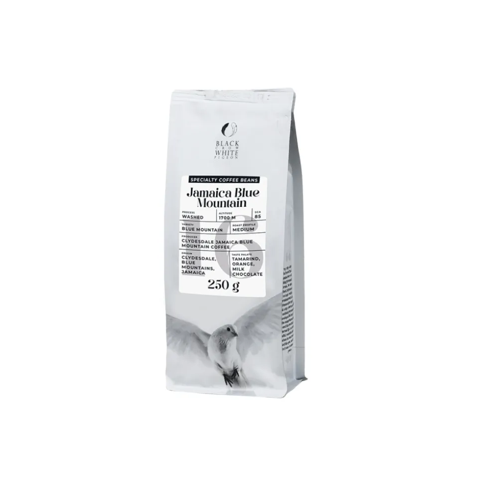 Specialty-kahvipavut Black Crow White Pigeon Jamaica Blue Mountain, 250 g