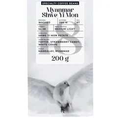 Specialty-kahvipavut Black Crow White Pigeon Myanmar Shwe Yi Mon (Filter), 200 g