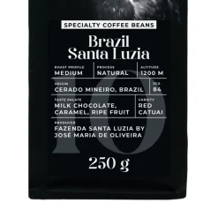Specialty-kahvipavut Black Crow White Pigeon Brazil Santa Luzia, 250 g