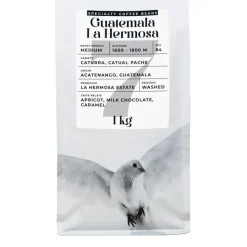 Specialty-kahvipavut Black Crow White Pigeon Guatemala La Hermosa, 1 kg
