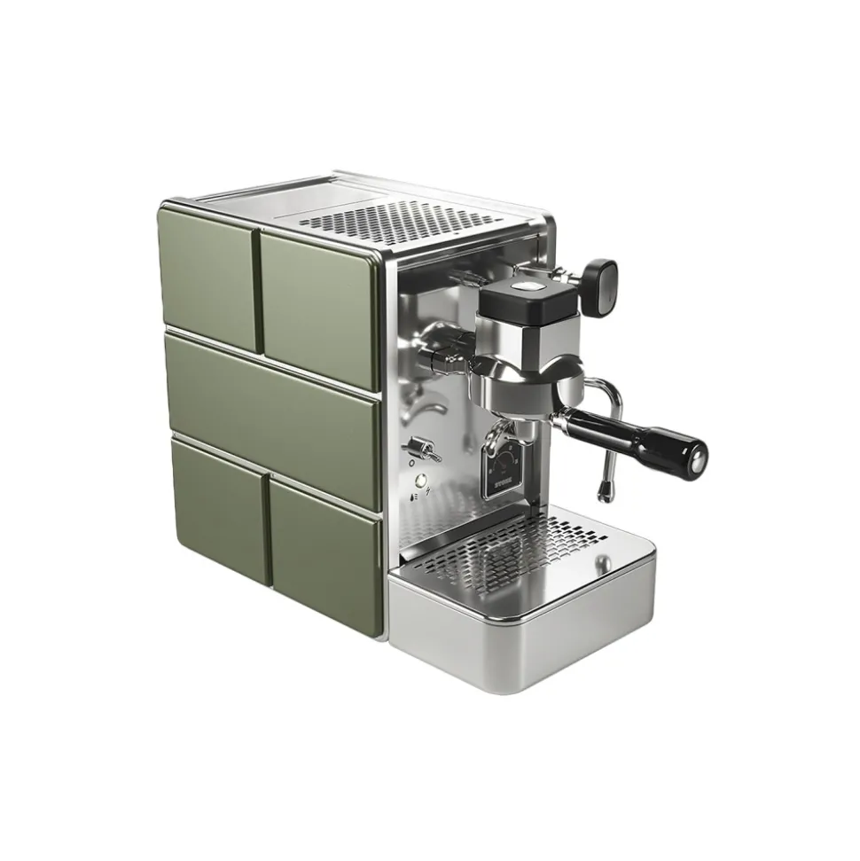 Stone Espresso Mine Satin Green espressokone – vihreä