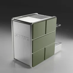 Stone Espresso Mine Satin Green espressokone – vihreä