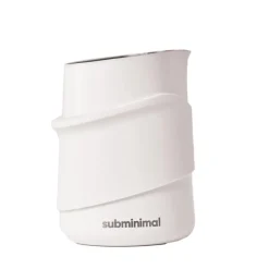 Subminimal FlowTip maitokannu (kahvaton), 450 ml – valkoinen