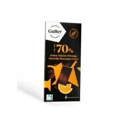 Suklaalevy Galler Dark Orange, 80 g