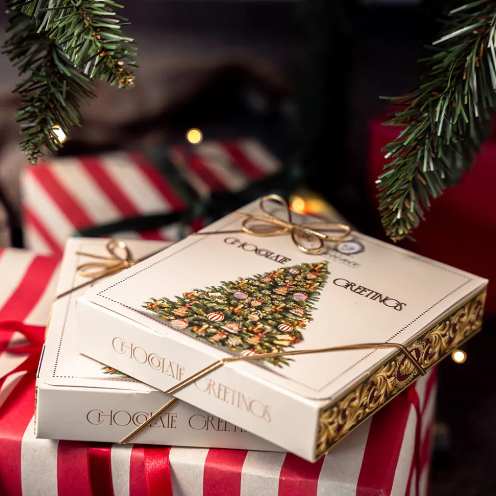 Suklaalevylajitelma Christmas Chocolate Greetings, 3 x 80 g