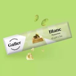 Suklaapatukka Galler White Pistachios, 65 g