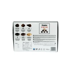 Suklaarasia Diablo Sugar Free Luxury (ei lisättyä sokeria), 142 g