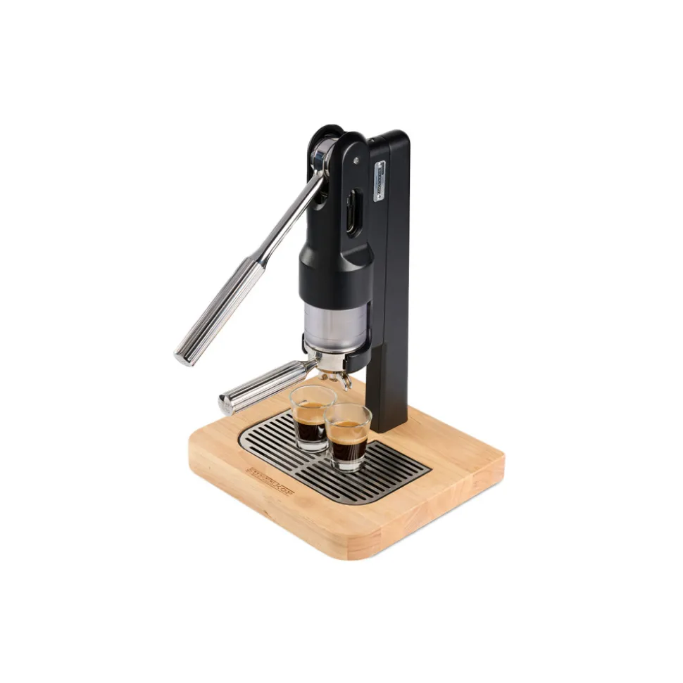 Superkop Black manuaalinen espressokeitin – musta