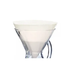 Taittelematon kahvin suodatinpaperi Chemex Circles, 100 kpl.